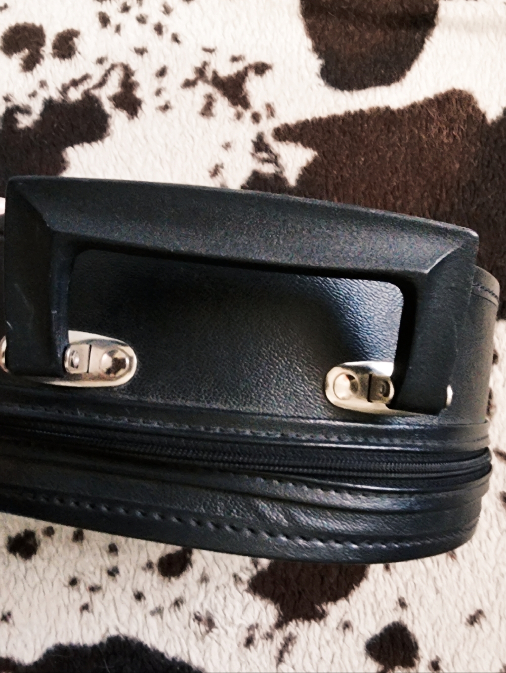 80'S/90'S GOTH SMALL SUITCASE - BLACK - Picture 5 of 8